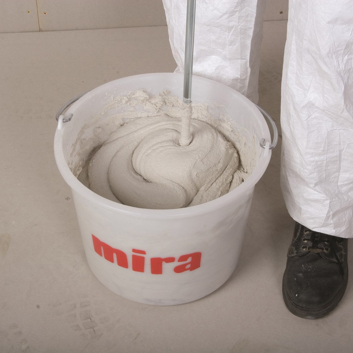 Fästmassa Mira 3110 Unifix Vit Dammreducerad 15 kg