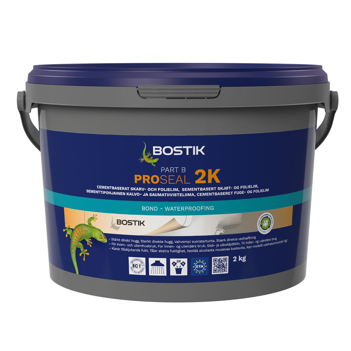 Folie- och skarvförseglingslim Proseal 2K Part B 2 kg