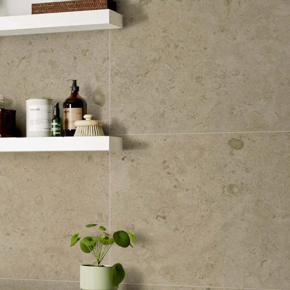 Klinker Jura Kalksten Taupe Matt 60x60