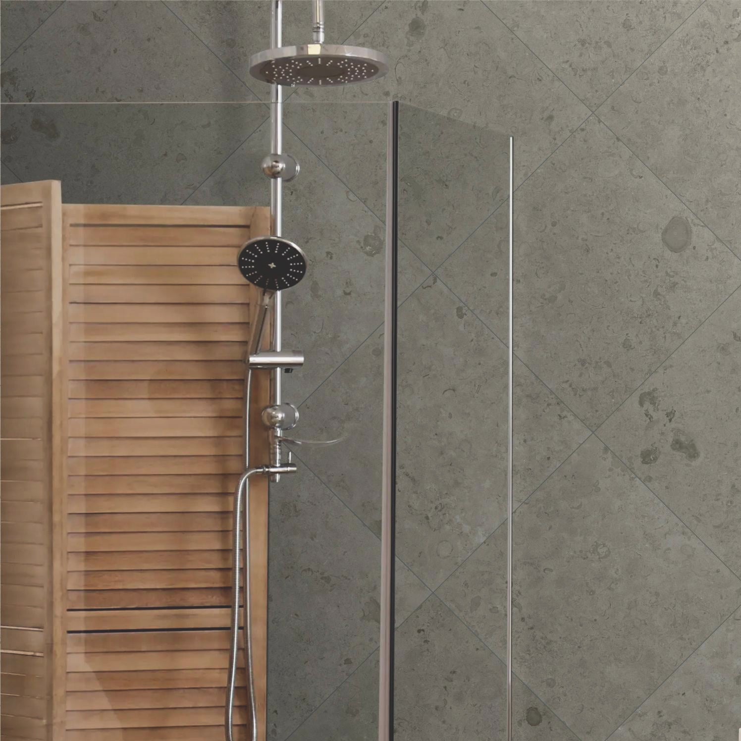 Klinker Jura Kalksten Gris Matt 60x60