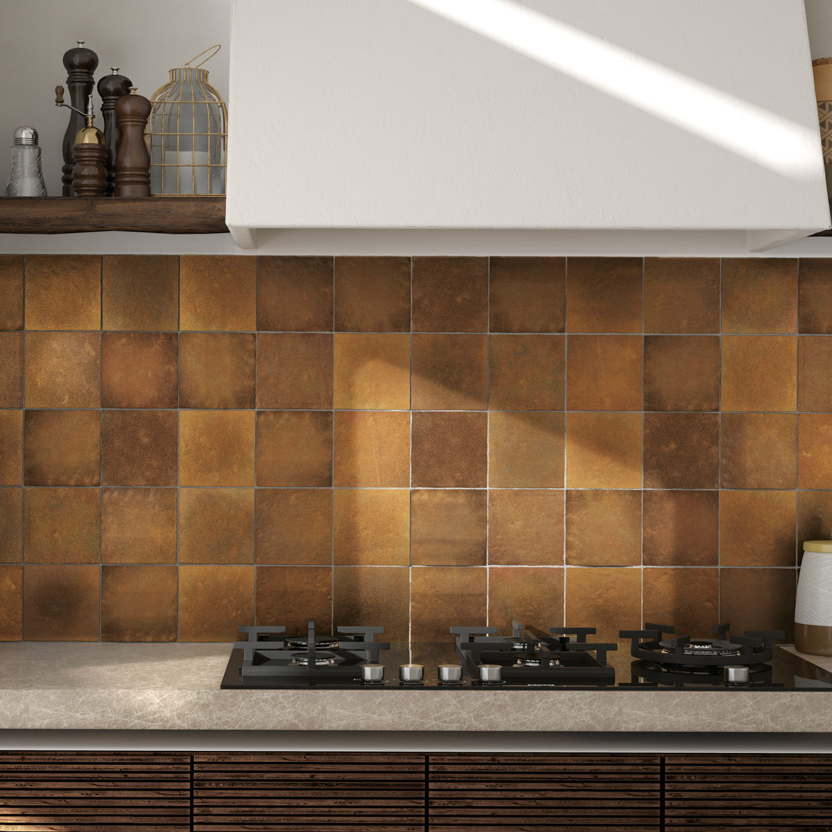 Provbit Kakel Creativa Gold Matt 13,2x13,2