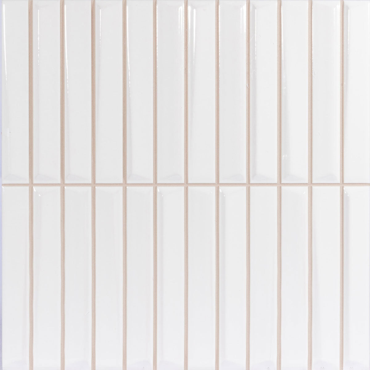 Kakel Melody White Blank 20x20