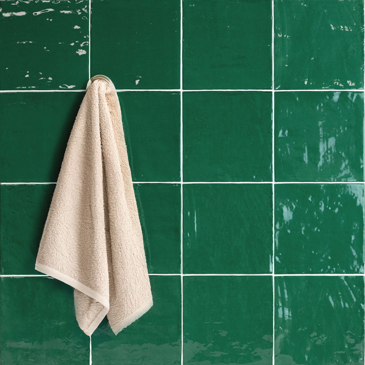 Kakel New Country Green Blank 15x15
