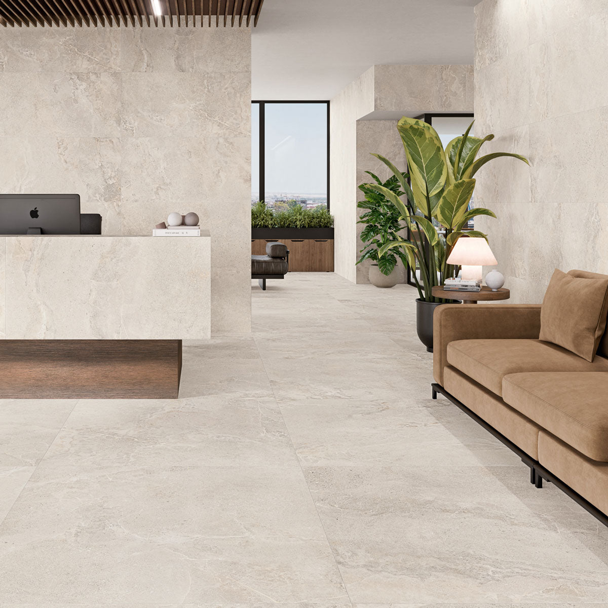Paketpris! 3,24 m² Klinker Dome Bone Marmor Matt 60x60 (249:-/m²)