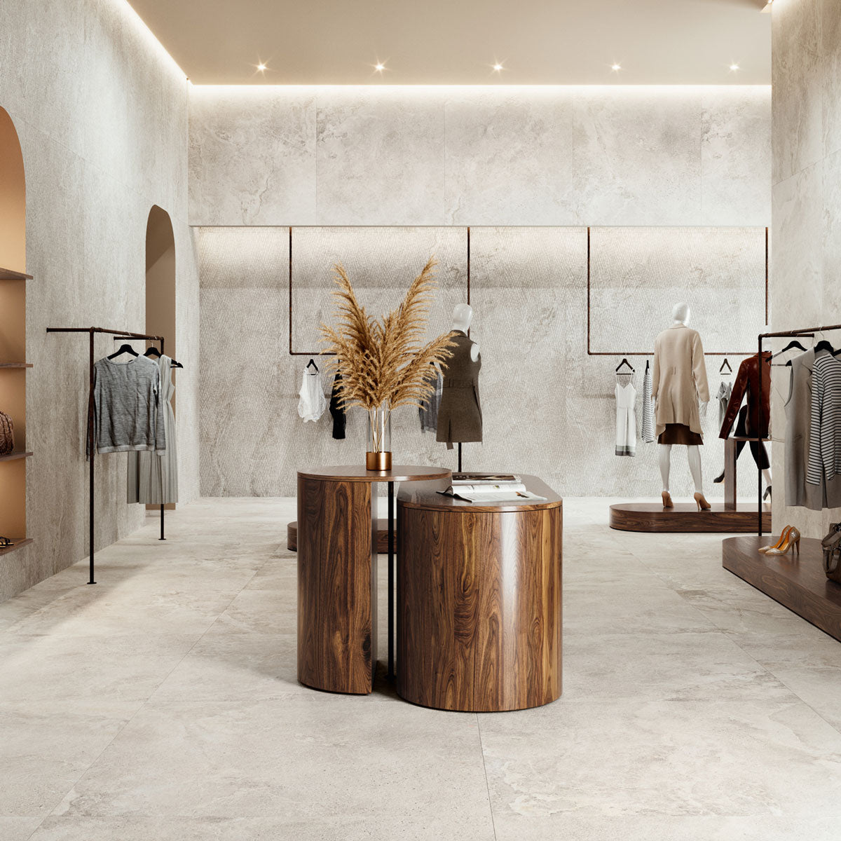 Paketpris! 3,24 m² Klinker Dome Bone Marmor Matt 60x60 (249:-/m²)