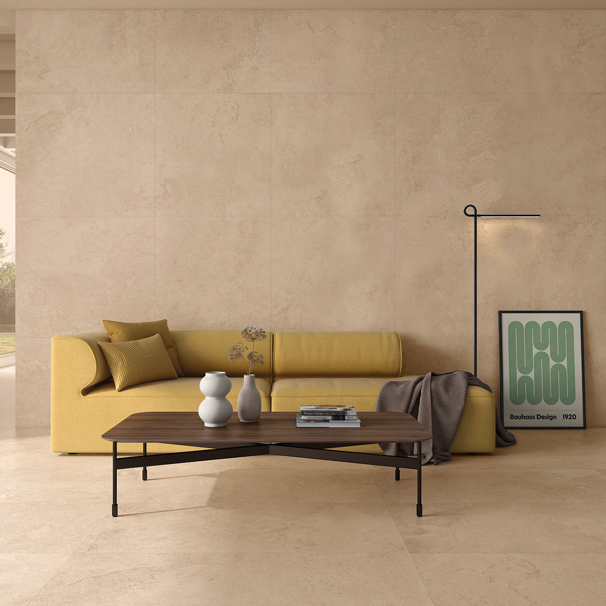 Klinker Hermes Beige Matt 90x90
