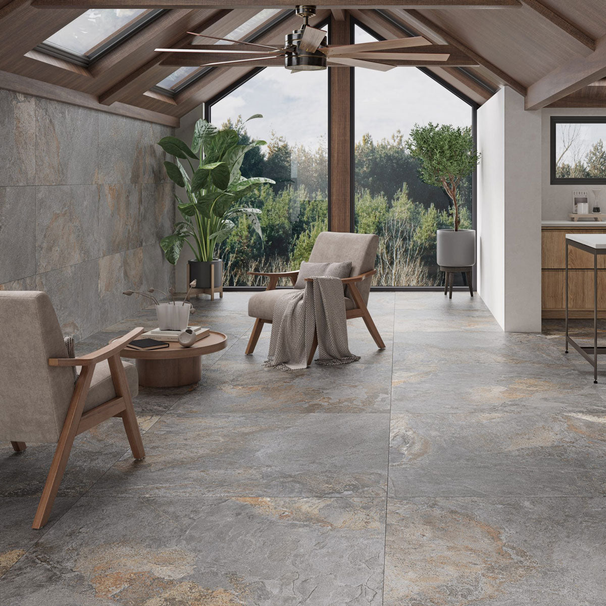 Provbit Klinker Nebula Silver Matt 120x120