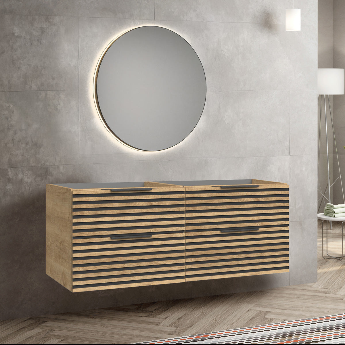 Kommod 120 cm Tenfors Stilja Ek 4 lådor