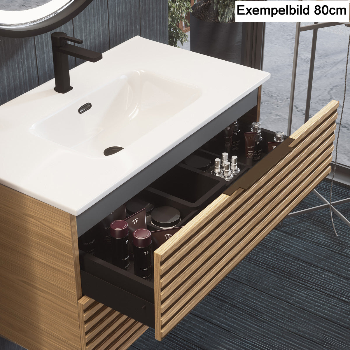 Kommod 120 cm Tenfors Stilja Ek 4 lådor