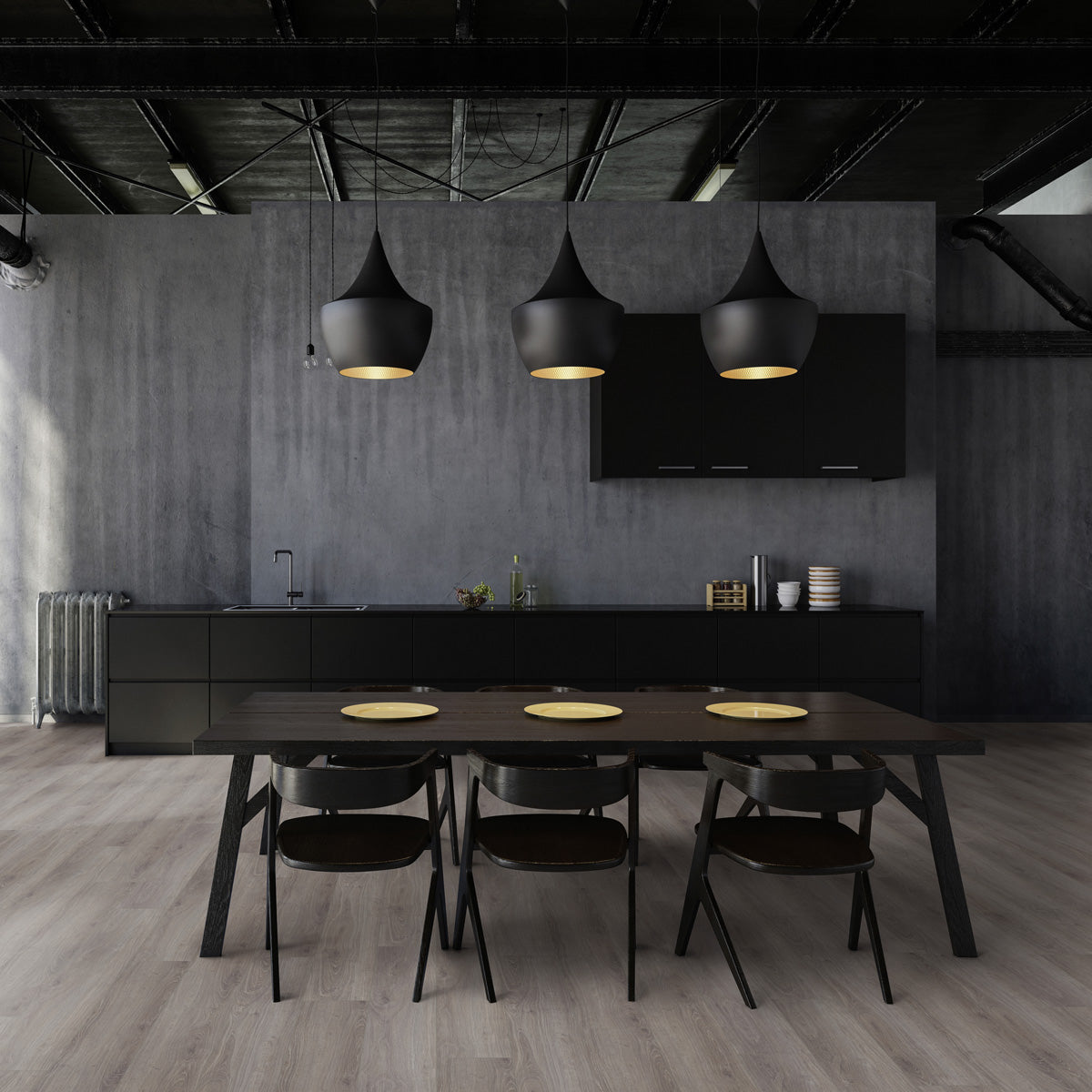 Laminatgolv Oak New York 8 mm, 1-stav