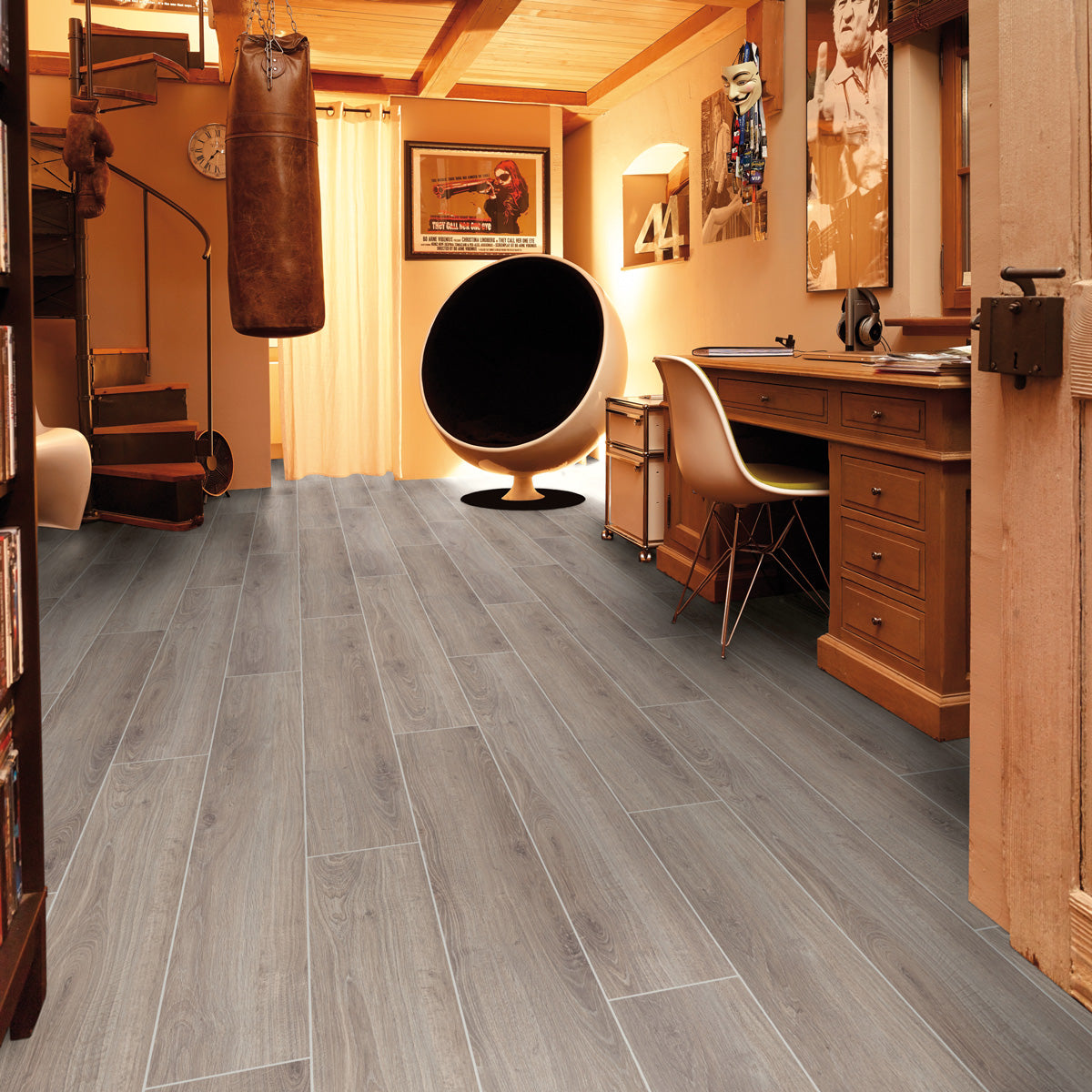 Laminatgolv Oak New York 8 mm, 1-stav