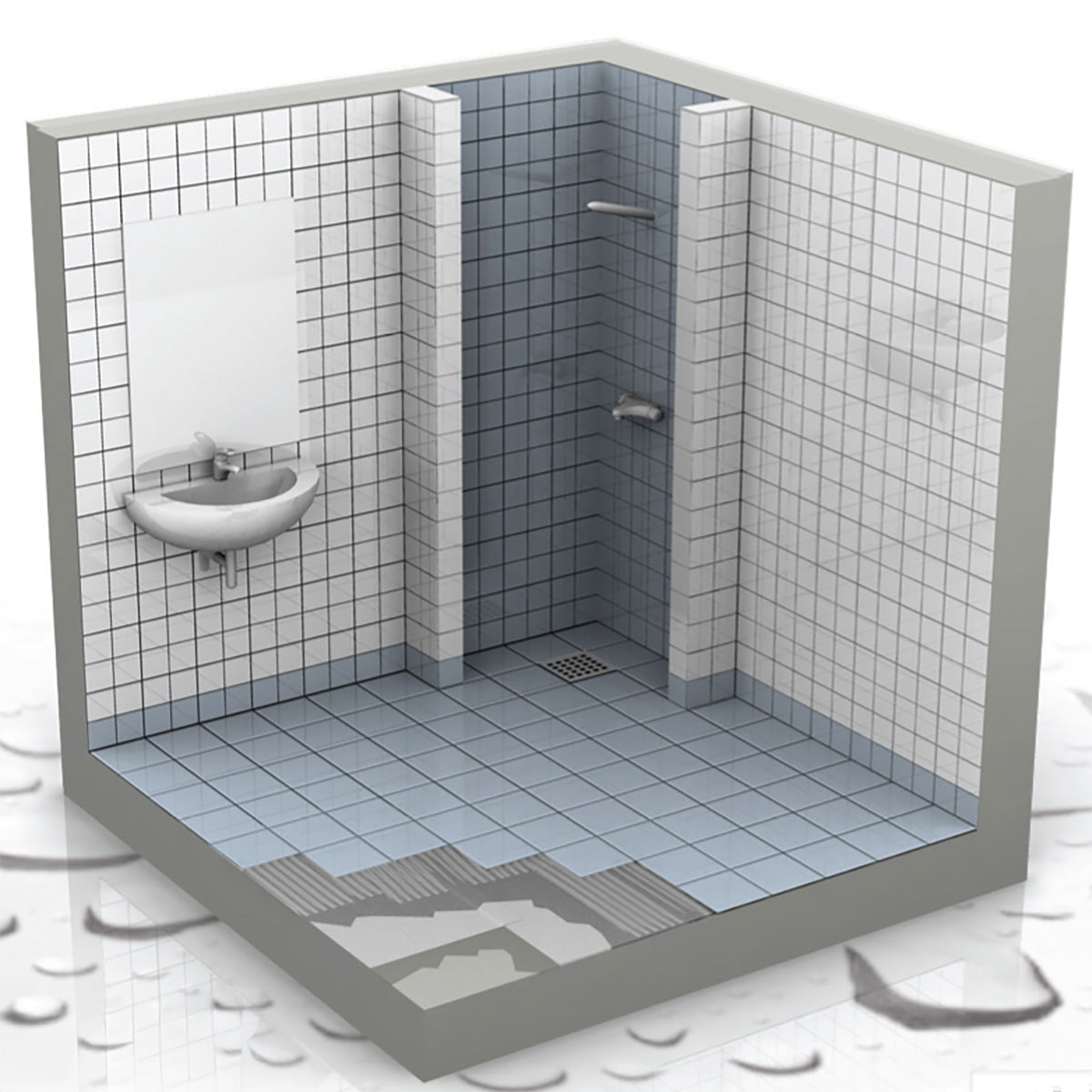 Mira Tätskiktspaket upp till 35 m² Golv & Vägg