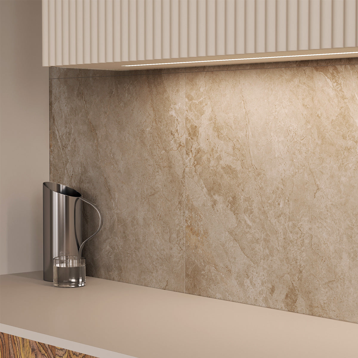 Klinker Marais Beige Marmor Matt 60x60