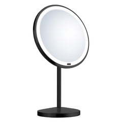 Sminkspegel Smedbo Glow Fristående LED Svart Matt