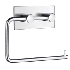 Toalettpappershållare Smedbo Självhäftande Kantig Krom Blank