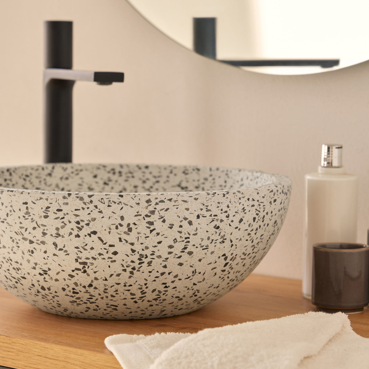 Tvättställ Grano Grå 35x35x13 cm