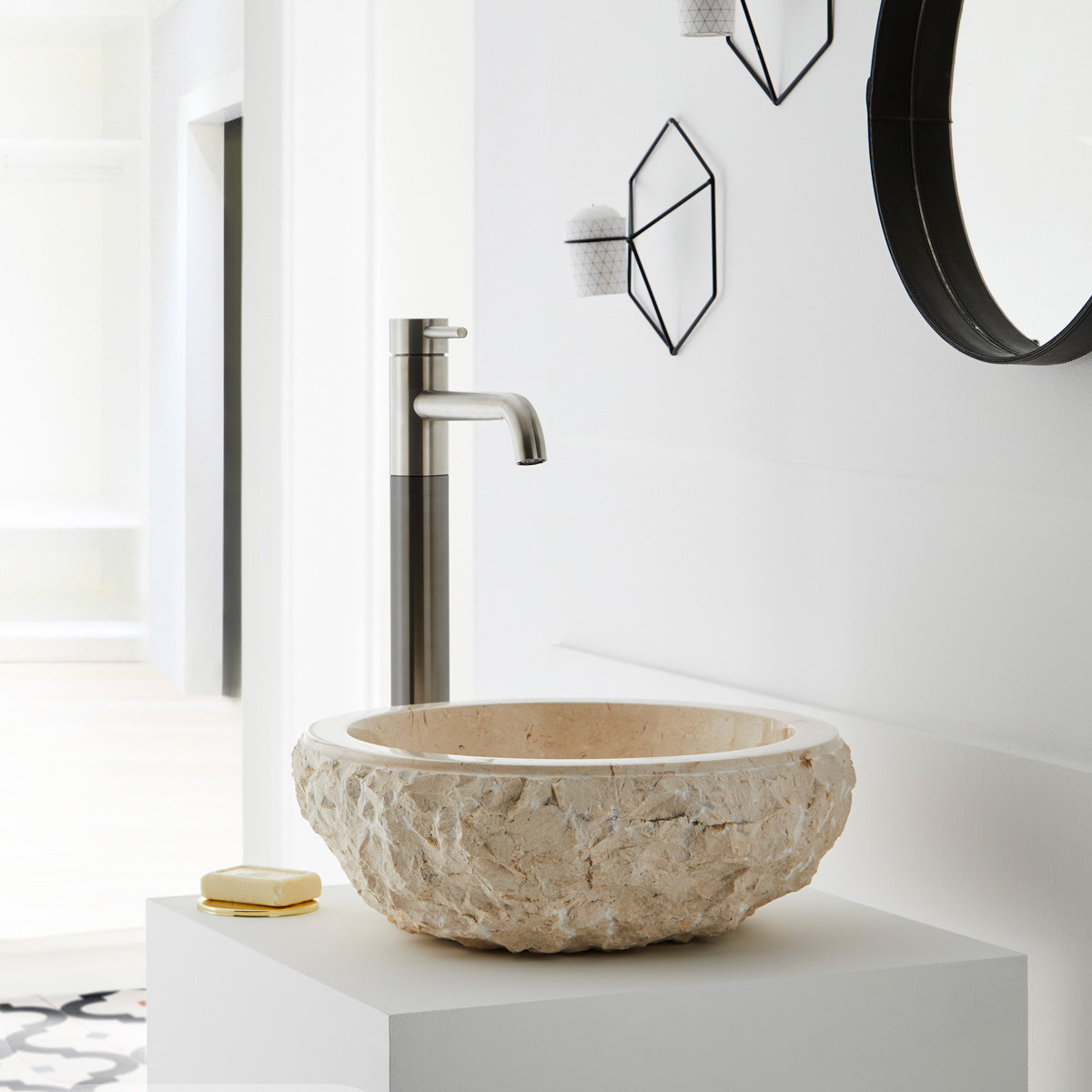 Tvättställ Sandhamn 40x40x15 cm