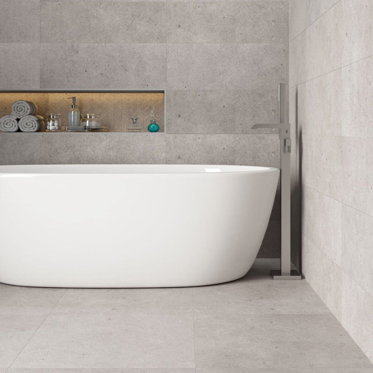 Klinker Atrio SM Grey Matt 60x120
