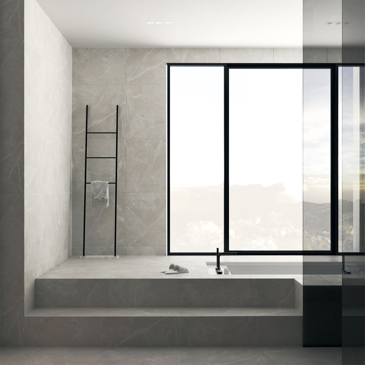 Klinker Pulpis Light Grey Marmor Matt 60x60