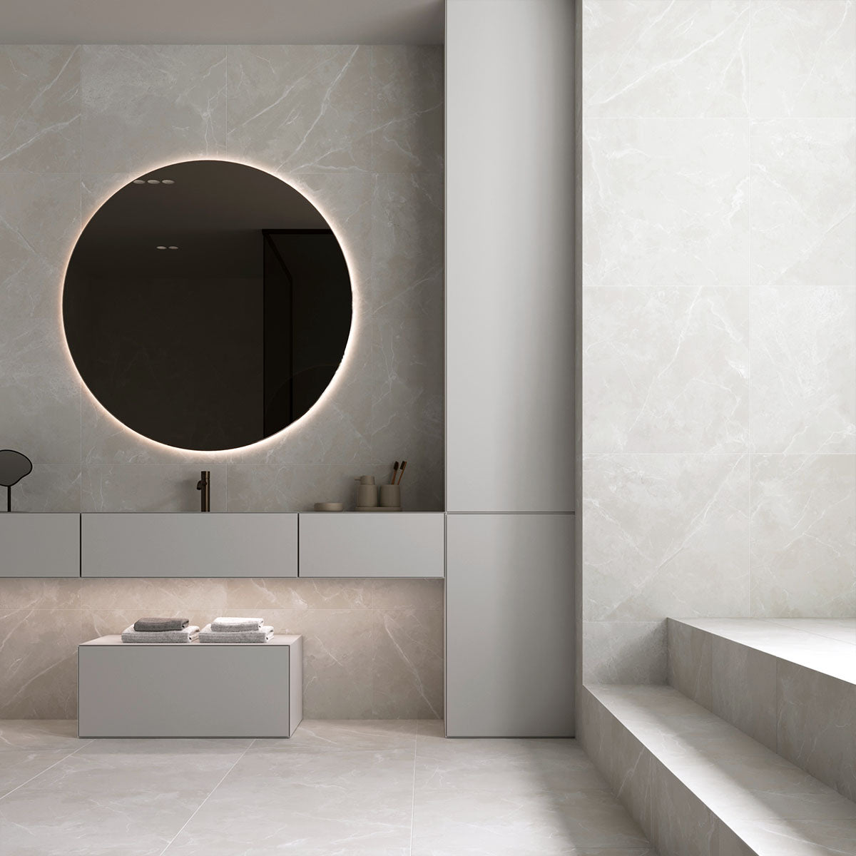 Klinker Pulpis Light Grey Marmor Matt 60x60