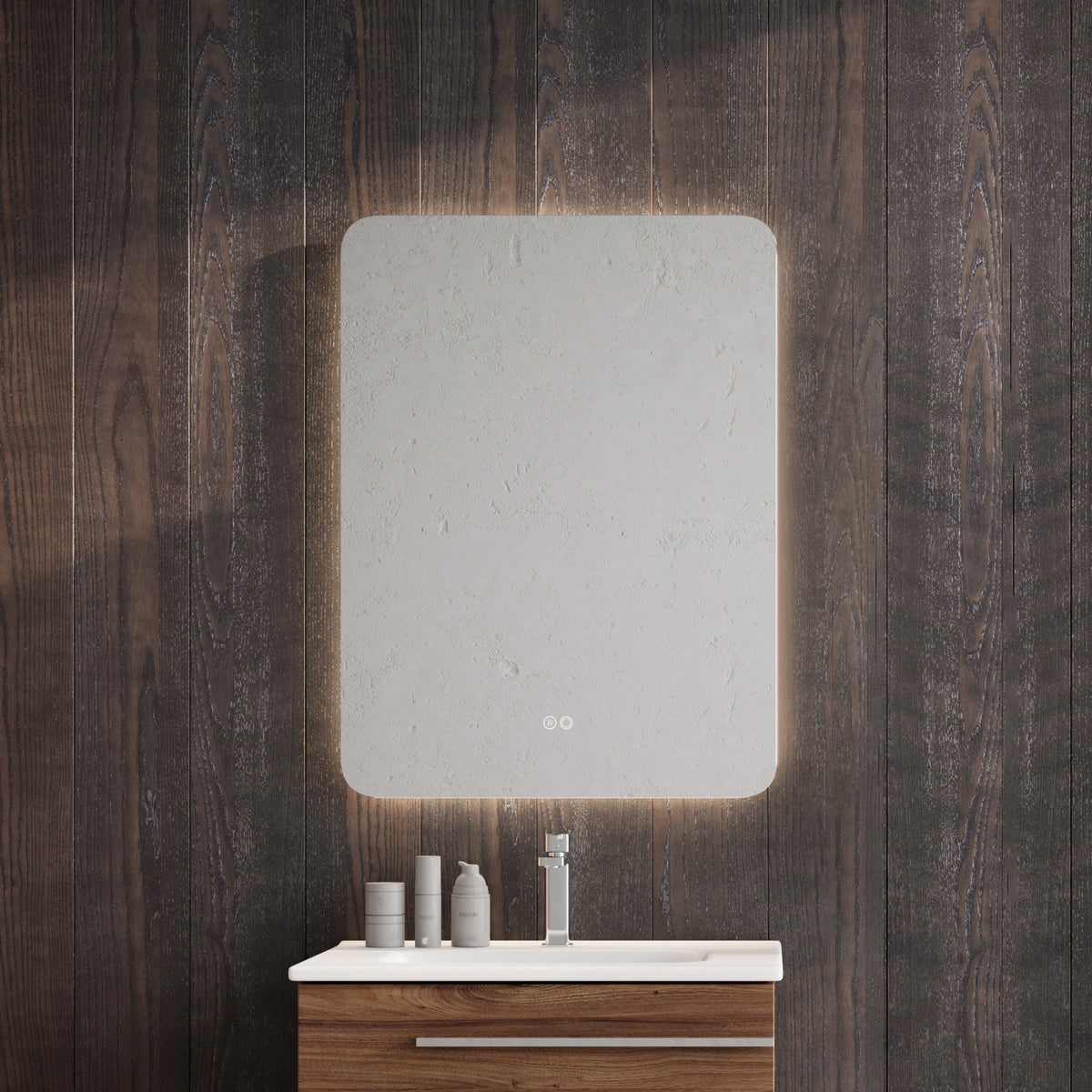 Badrumsspegel Imfri LED 60x80 cm Tenfors Verona
