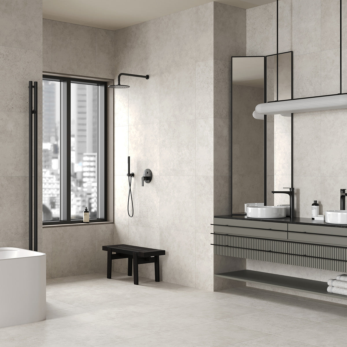 Klinker Carnaby Blanco Matt 60x60