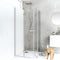 Swatch for Duschdörr Hafa Igloo Pro Vik 70 Klarglas Aluminium 2-pack