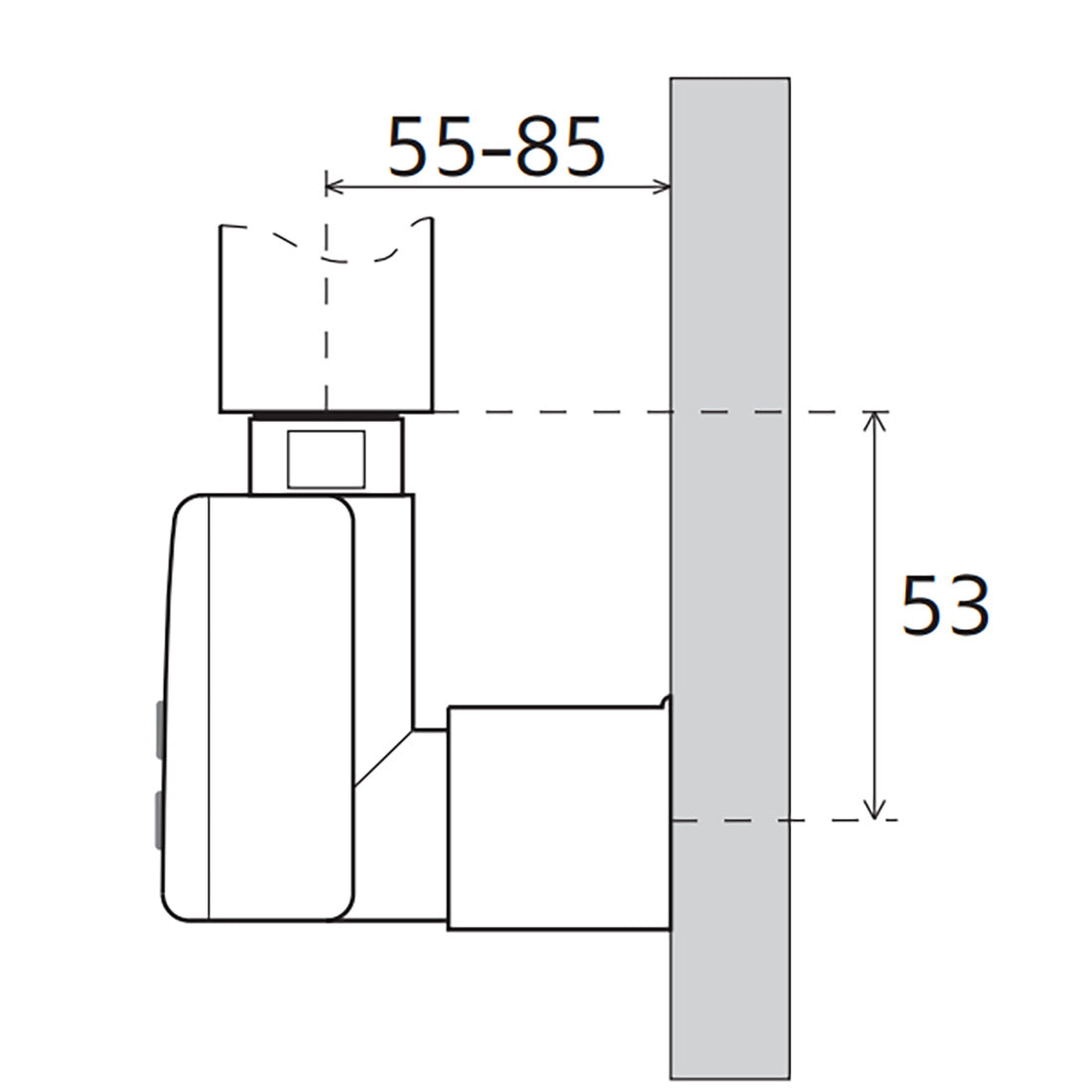 Elpatron till handdukstork Hafa Heat Krom