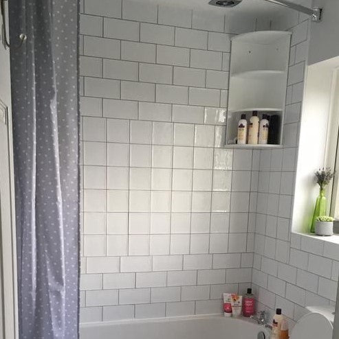 Veggflis Etnia Hvit 20x20