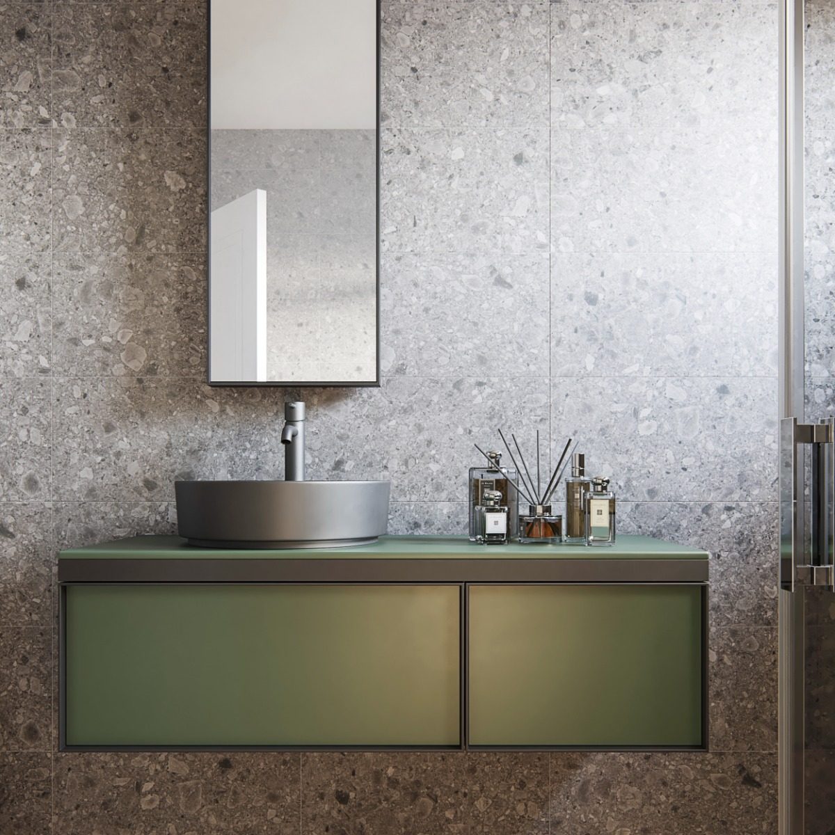 Klinker Flodsten Smoke 120x120