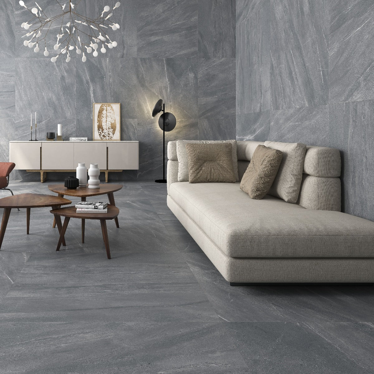 Klinker Lavica Gris Marmor Matt