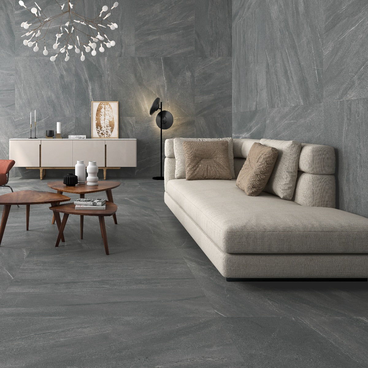 Klinker Lavica Gris Marmor Matt
