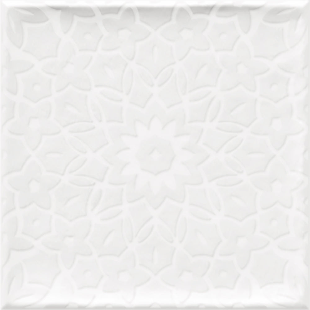 Veggflis Tamil Hvit 13x13