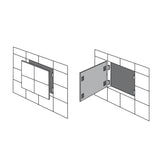 Kakelmagnet 4-pack