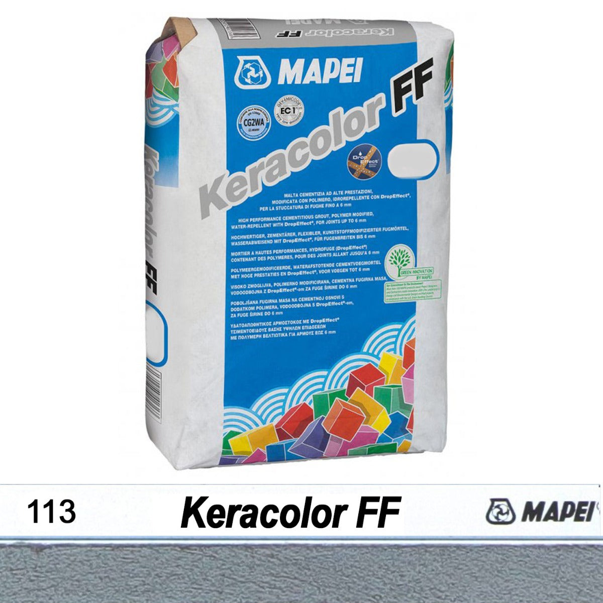 Keracolor FF Fogmassa 113 Cement Grey