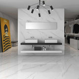 Klinker Statuary Vit Blank Marmor