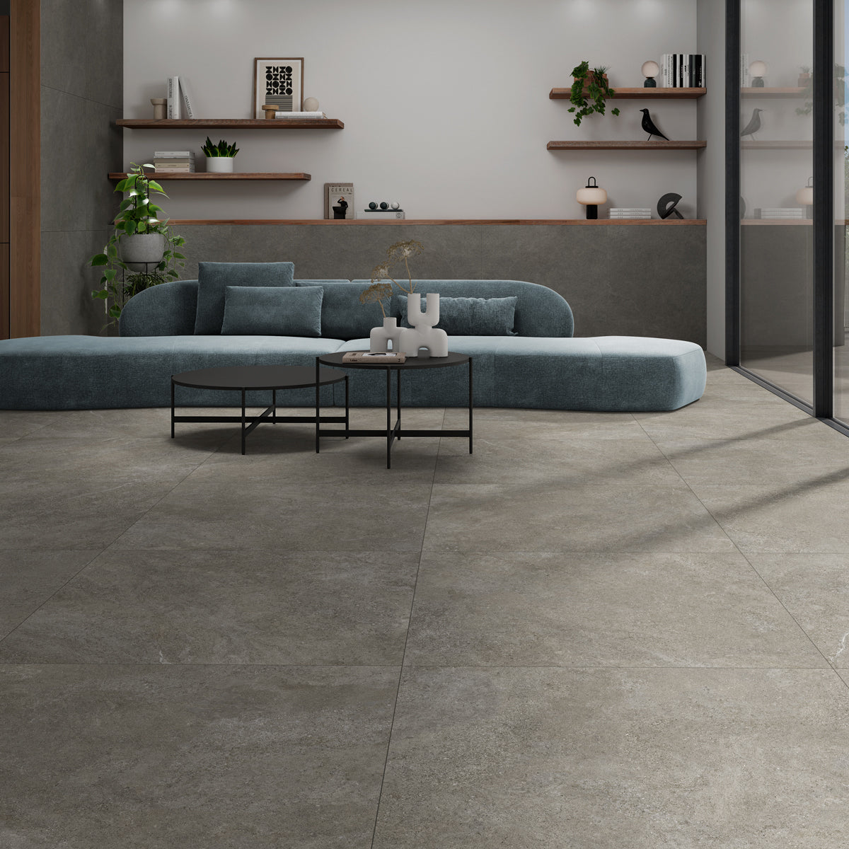 Klinker Arenite Kalksten Dark Grey Matt 60x60