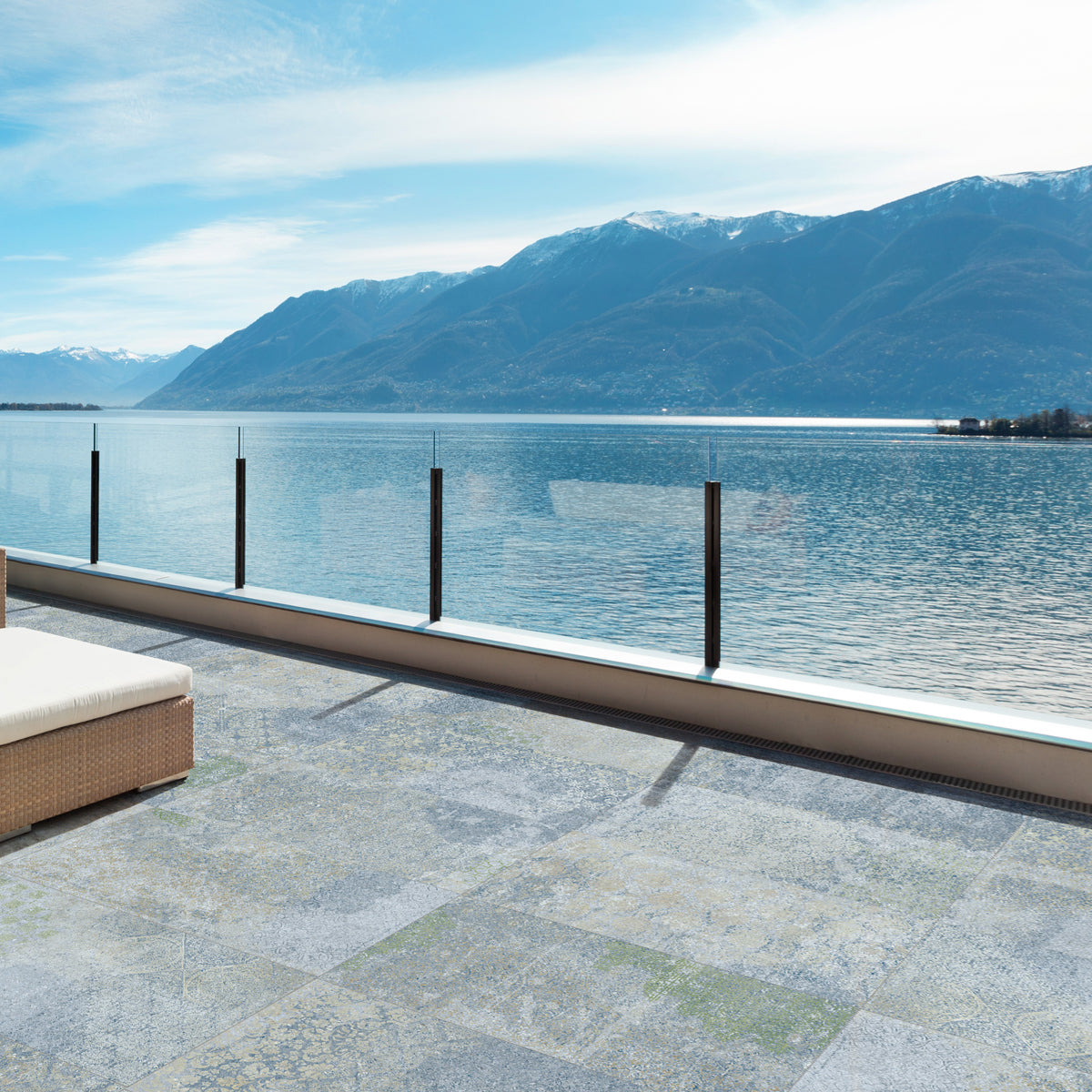 Klinker Bohemian Blue Matt 50x100