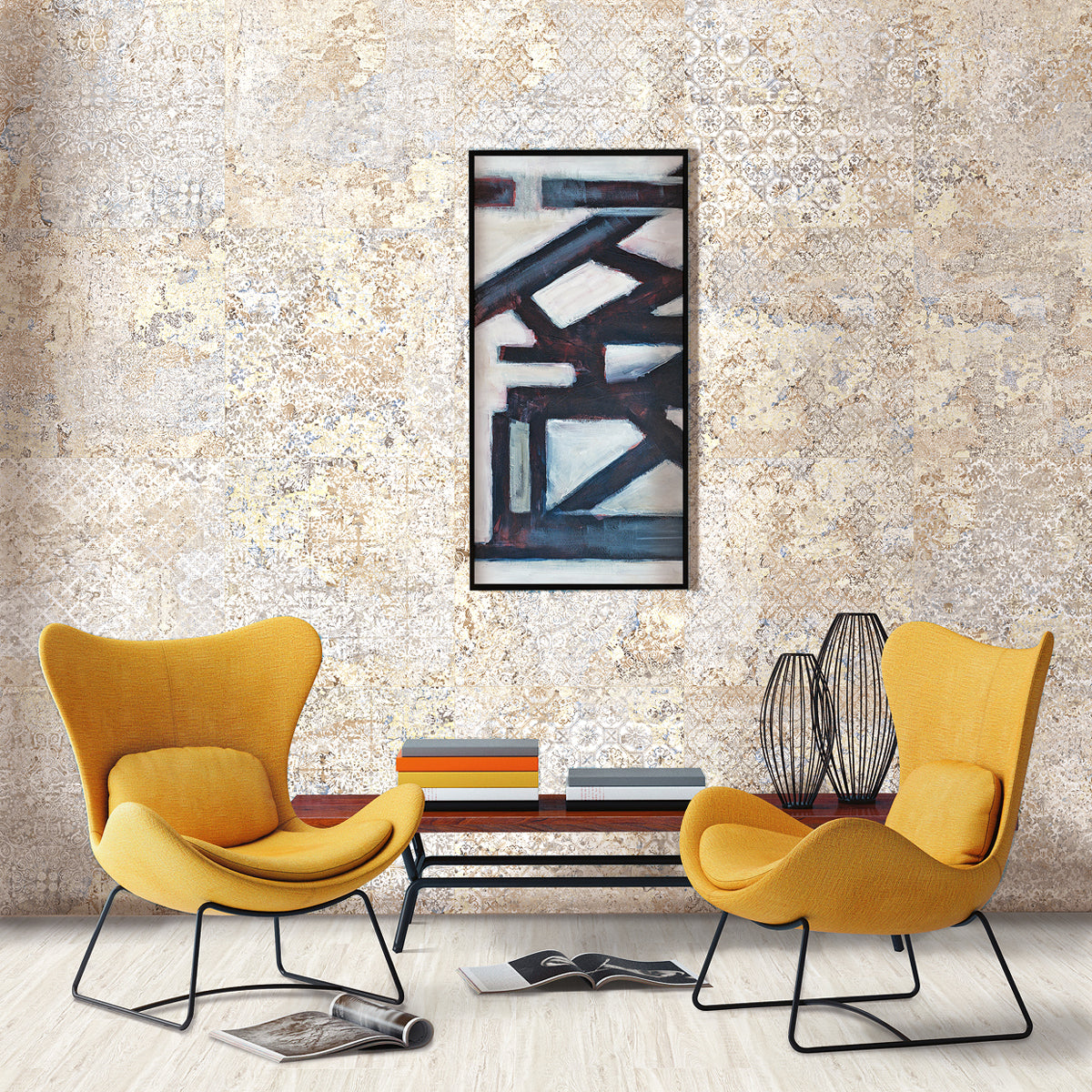Klinker Carpet Sand Matt 100x100