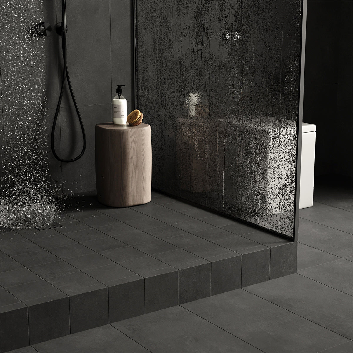 Klinker Concrete Graphite Matt 15x15