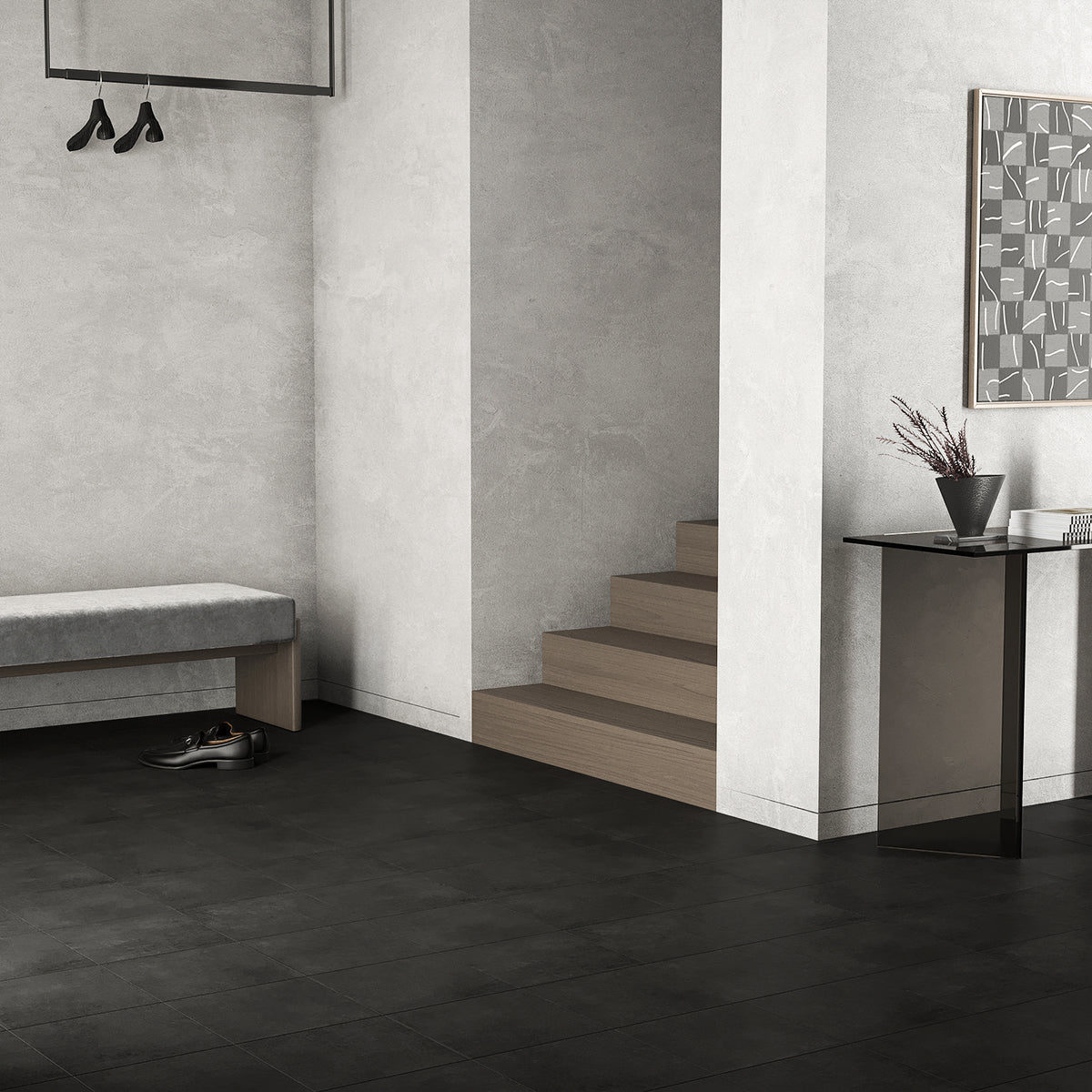 Klinker Concrete Graphite Matt 30x30