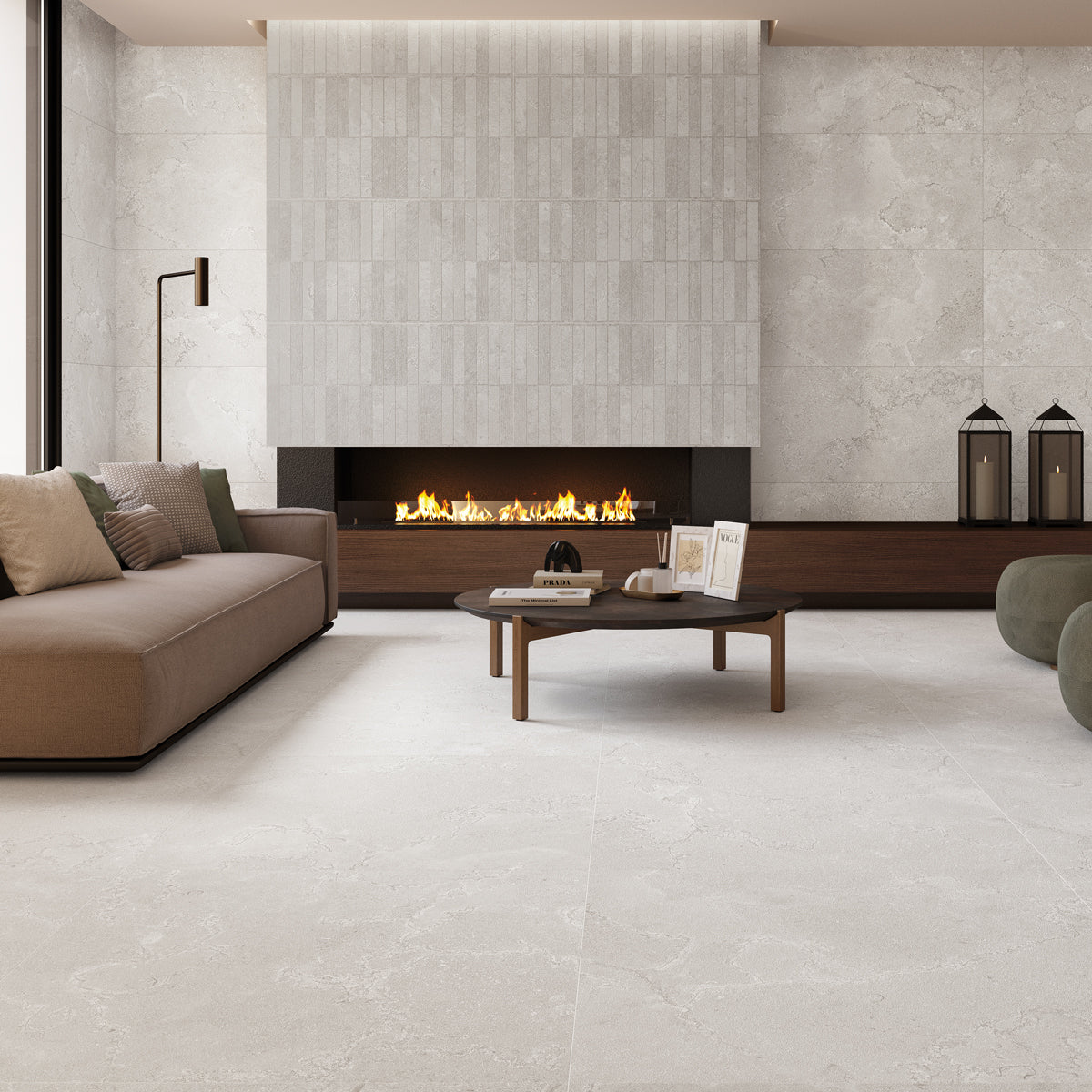 Klinker Cruise Kalksten Bianco Matt 60x60 – Kakelgiganten