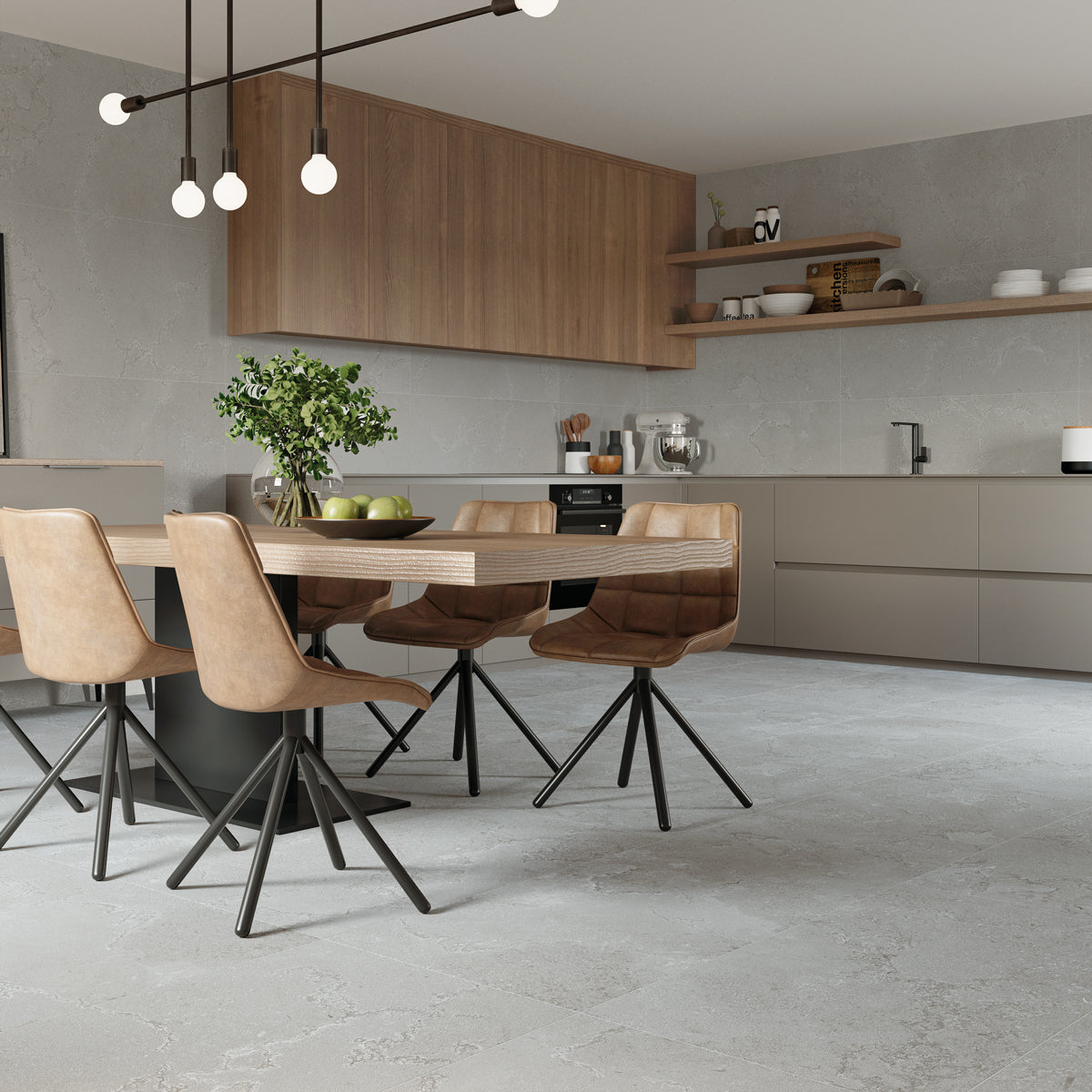 Klinker Cruise Kalksten Grey Matt 100x100