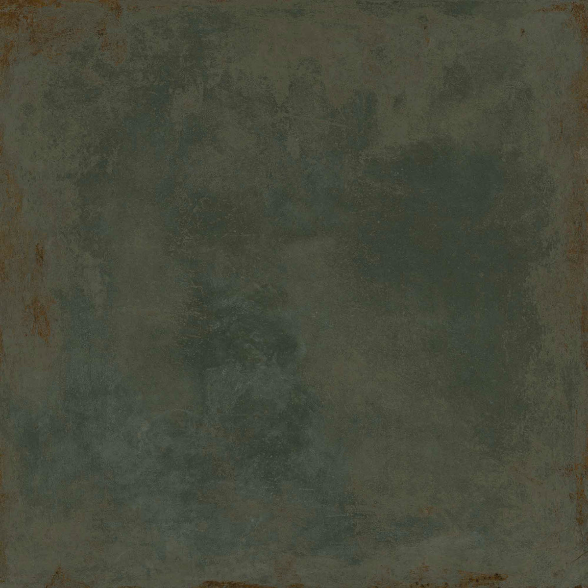 Klinker Flamed Green Matt 100x100