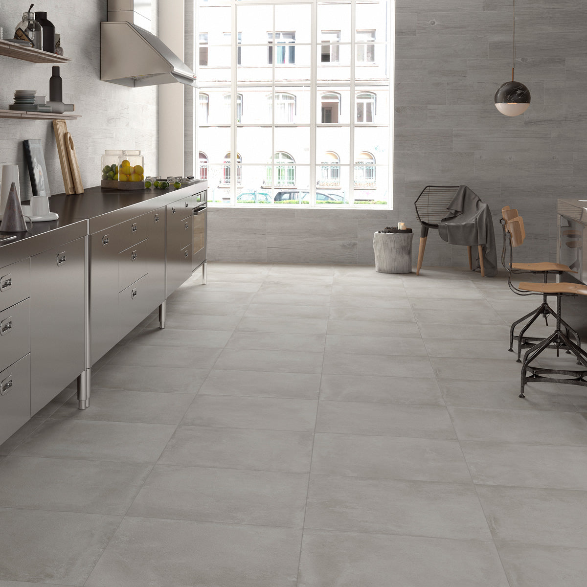 Klinker Laurent Argent 60x60