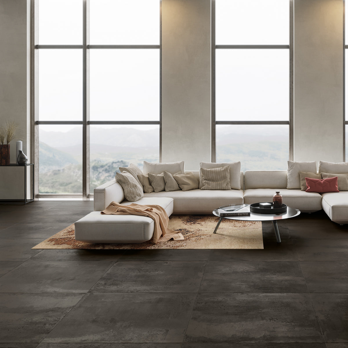 Klinker Metallic Brown Matt 100x100