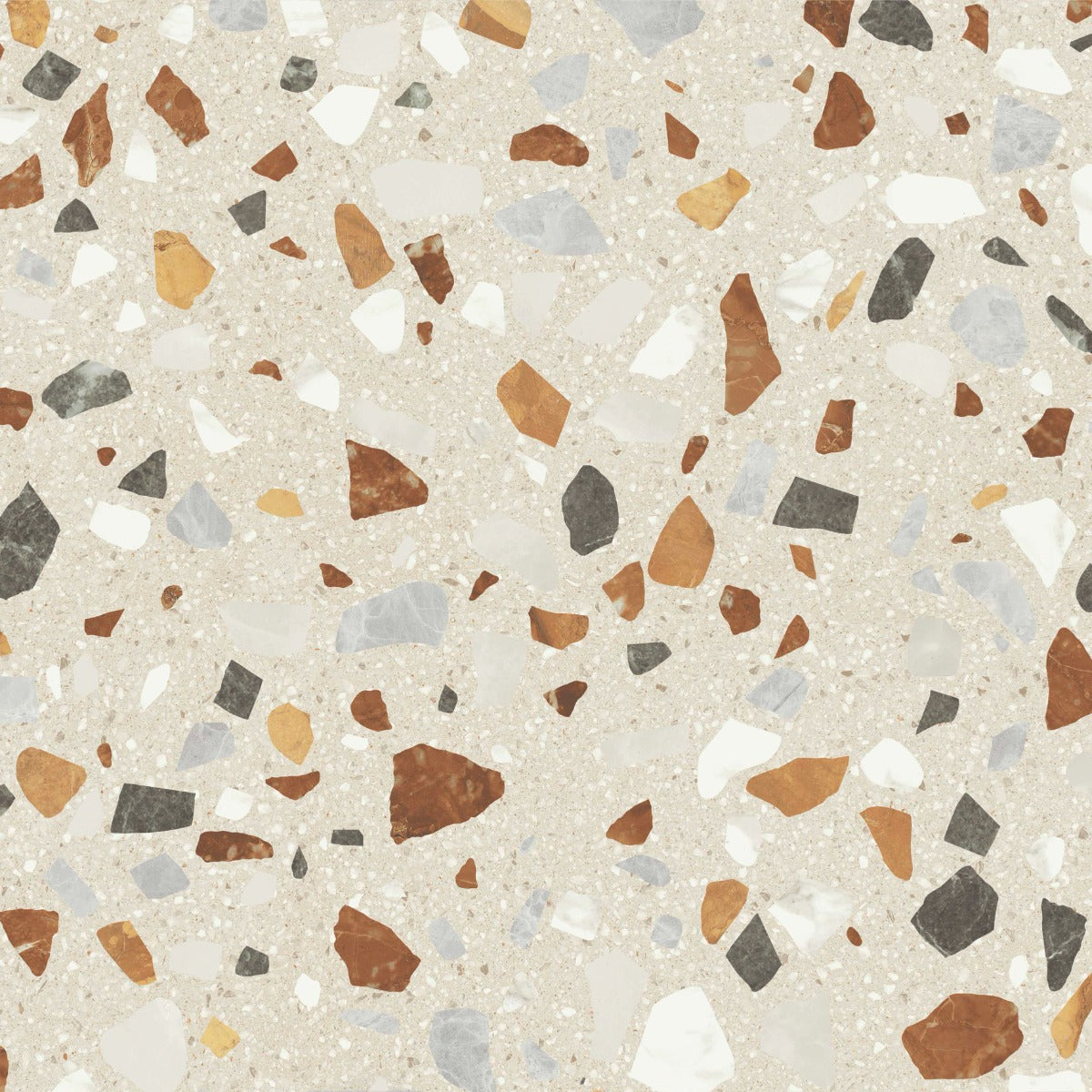 Klinker Terrazzo XL Beige Matt 60x60