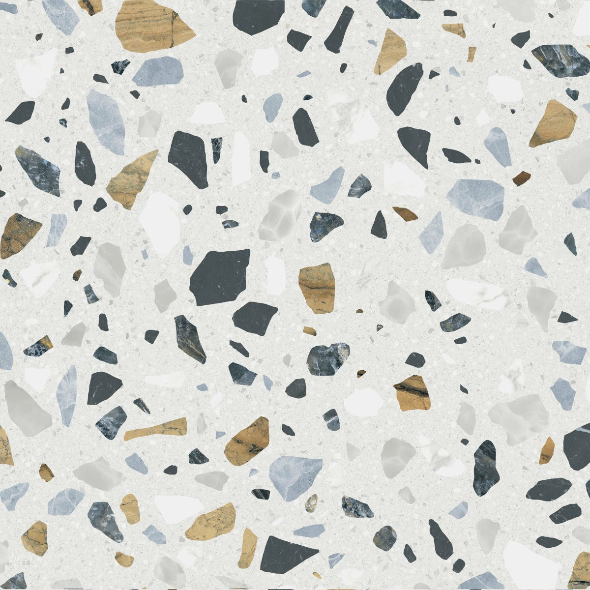 Klinker Terrazzo XL White Matt 60x60