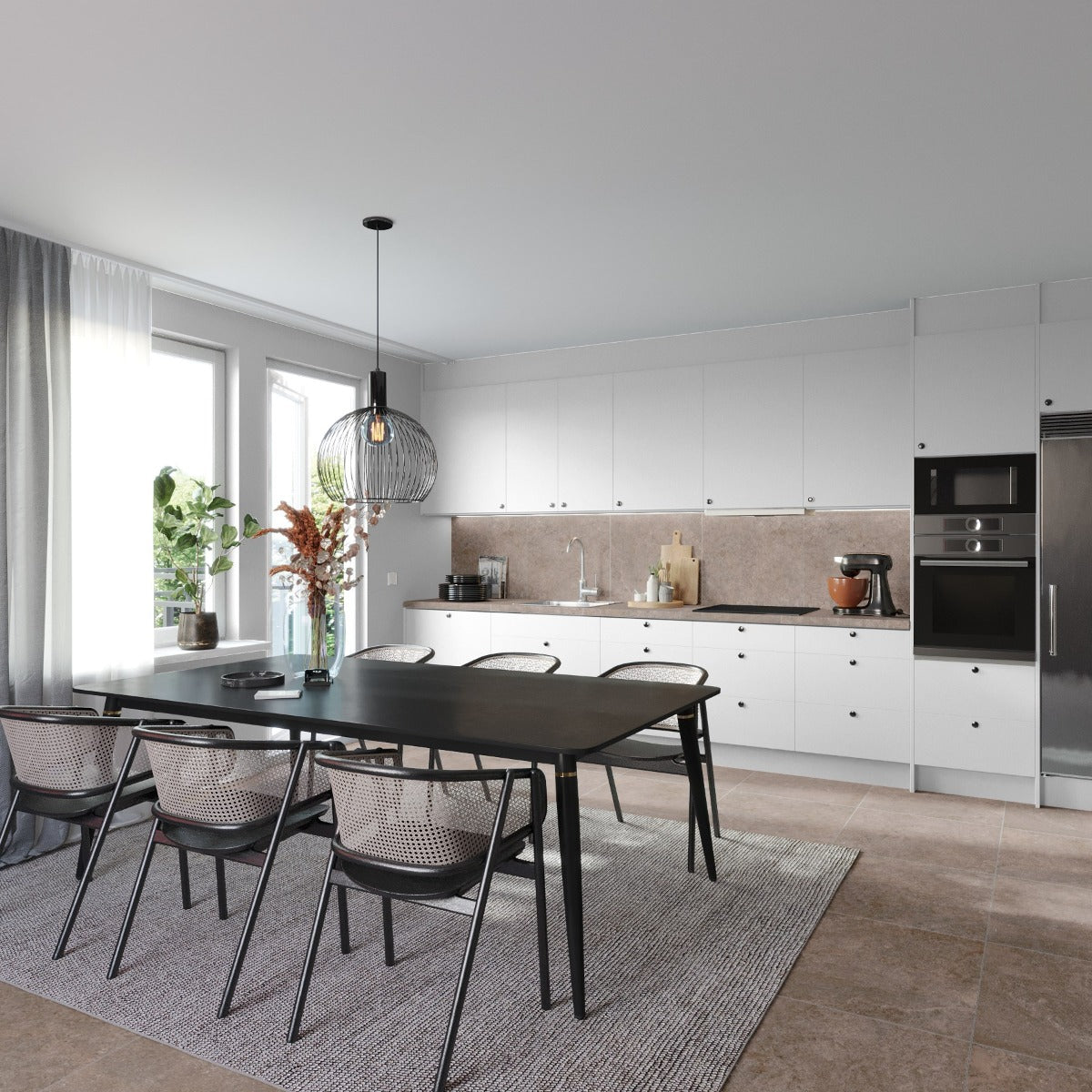 Klinker Belfast Noce Matt 60x60