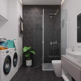 Klinker Hexagon Marquina Marmor